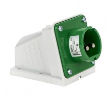 Вилка настенная 32А 2P 24/48В винт. IP44 SchE 82525
