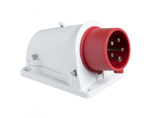 Вилка настенная 32А 2P-E 380-415В быстр. IP44 SchE PKX32W433
