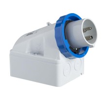 Вилка настенная 32А 3PNE 200-250В винт. IP67 SchE 83568