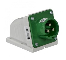 Вилка настенная 32А 3P 24/48В винт. IP44 SchE 82520