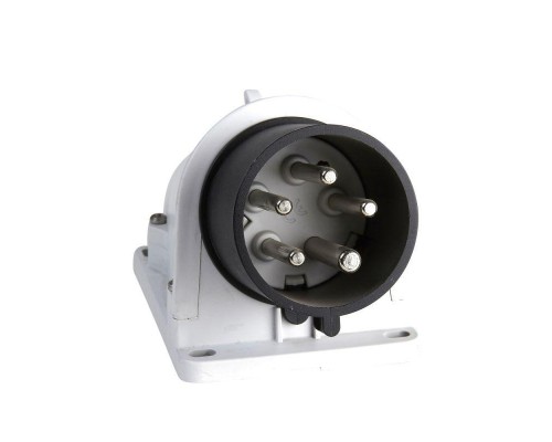 Вилка настенная 32А 3P-E 480-500В быстр. IP44 SchE PKX32W444