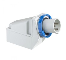 Вилка настенная 63А 3PNT 200-250В винт. IP67 SchE 81580