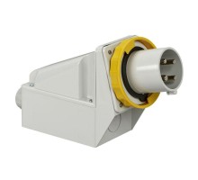 Вилка настенная 63А 3PT 100-130В винт. IP67 SchE 81576