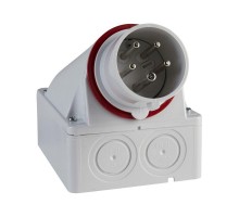 Вилка настенная PLUG WALL MOUNT 16А 3P-E SchE 83508