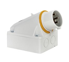 Вилка настенная фазоинвертор 100-130В винт. IP44 SchE 83527