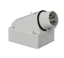 Вилка настенная фазоинвертор 480-500В винт. IP44 SchE 83533