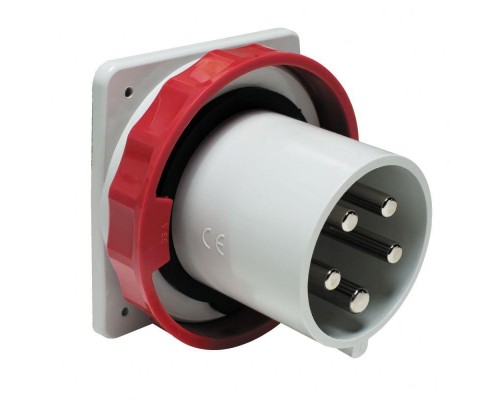Вилка панельная 125А 3PT 380-415V винт. IP67 SchE 81894