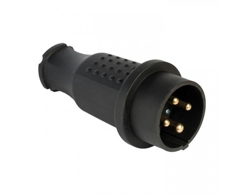 Вилка прямая 32А 380В 3P+PE IP44 каучук PROxima EKF RPS-021-32-380-44