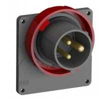 Вилка с прямым фланцем Easy&Safe 216EBU9W 16А 2P+E IP67 9ч ABB 2CMA101260R1000