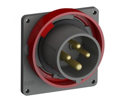 Вилка с прямым фланцем Easy&Safe 316EBU6W 16А 3P+E IP67 6ч ABB 2CMA101264R1000