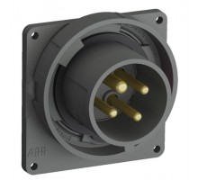 Вилка с прямым фланцем Easy&Safe 416EBU11W 16А 3P+N+E IP67 11ч ABB 2CMA101272R1000