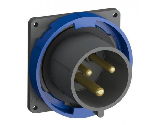 Вилка с прямым фланцем Easy&Safe 232EBU6W 32А 2P+E IP67 6ч ABB 2CMA101275R1000