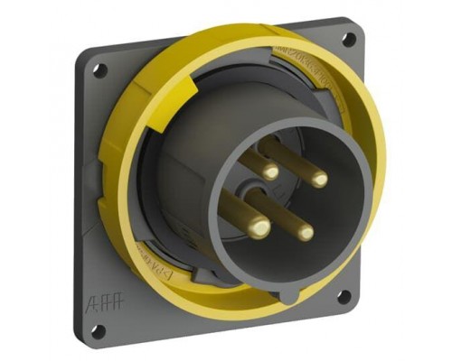 Вилка с прямым фланцем Easy&Safe 316EBU4W 16А 3P+E IP67 4ч ABB 2CMA101262R1000