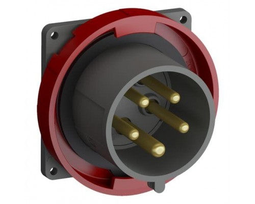 Вилка с прямым фланцем Easy&Safe 432EBU6W 32А 3P+N+E IP67 9ч ABB 2CMA101285R1000