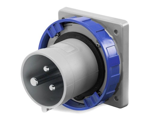Вилка скрыт. уст. прямая 125А 2P+E 250В IP67 DKC DIS24612593