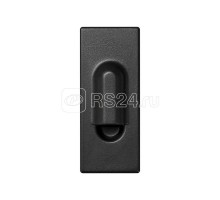 Вывод для кабеля узк. Simon82 Centralizations графит 82051-68