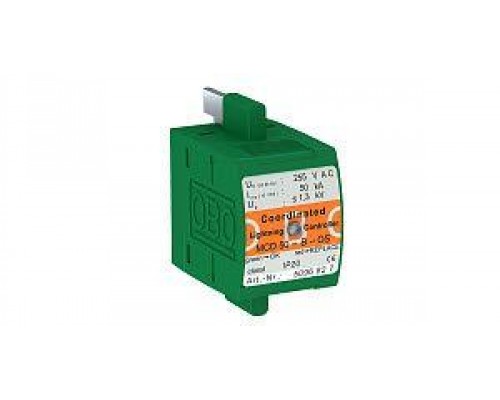 Вставка для УЗИП (Класс I) 255В MCD 50-B 0-OS OBO 5096827