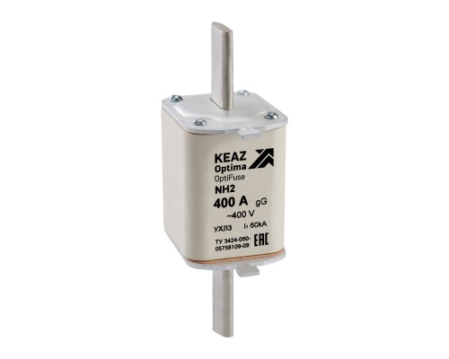 Вставка плавкая OptiFuse NH2 125 400AC 0 gG УХЛ3 КЭАЗ 144756