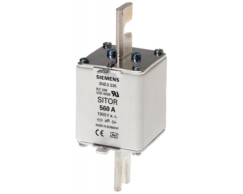Вставка плавкая SITOR 560А AC 1000В 2 SIEMENS 3NE3335
