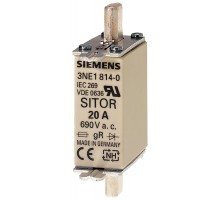 Вставка плавкая SITOR GR DIN 43620 630А AC 690В SIZE 000 Siemens 3NE18180