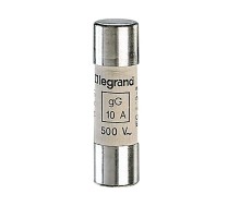 Вставка плавкая gG 14х51 10А 500В без инд. Leg 014310
