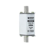 Вставка плавкая ППН-33 100/100А габарит ООС EKF fus-33/100