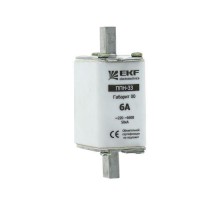 Вставка плавкая ППН-33 16А габарит 00 EKF fus-33/160/16