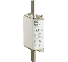 Вставка плавкая ППНИ-33 10А габарит 0 ИЭК DPP20-010