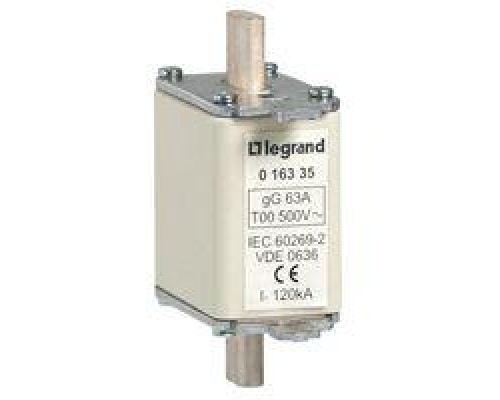 Вставка плавкая тип gG/gL 35А разм.00 с инд. Leg 016322