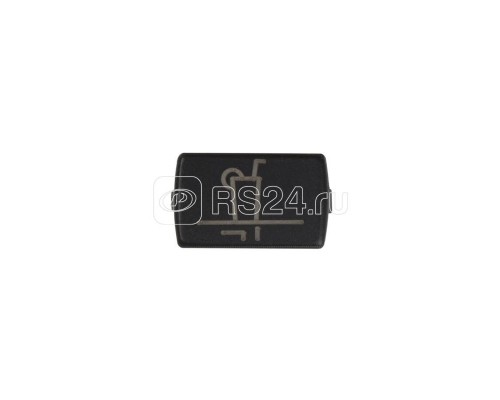 Вставка с пиктораммой горничная Simon82/82Nature графит 82982-36