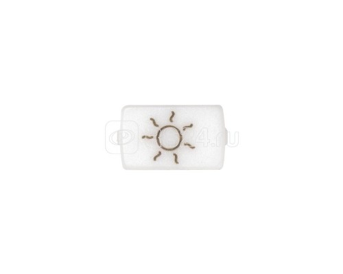 Вставка с пиктораммой отопление Simon82/82Nature бел. 82972-35