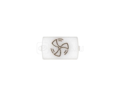 Вставка с пиктораммой вентилятор Simon82/82Nature бел. 82972-32