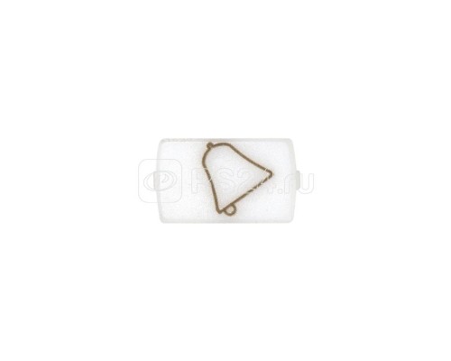 Вставка с пиктораммой звонок Simon82/82Nature бел. 82972-30