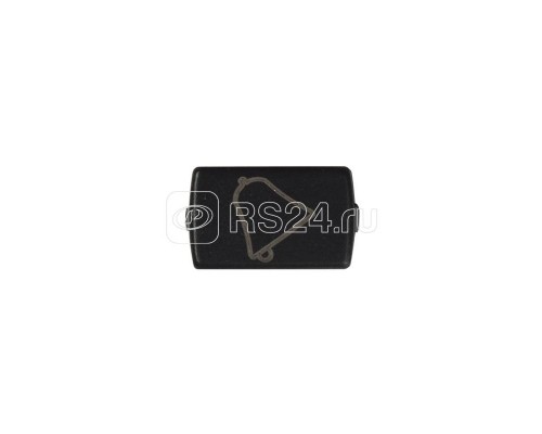 Вставка с пиктораммой звонок Simon82/82Nature графит 82982-30