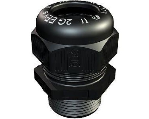 Ввод кабельный Dкаб. 12-18 взрывозащ. IP68 черн. V-TEC Eх M25 SW OBO 2050331