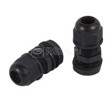 Ввод кабельный MG-25 (18-13мм) черн. Rexant 07-8125-1