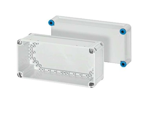 Ящик пустой 300х150х170 с прозр. крышкой IP65 сер. K 0100 HENSEL 60001036