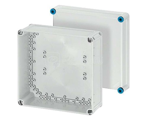 Ящик пустой 300х300х170 с непрозр. крышкой IP65 сер. K 0201 HENSEL 60001039