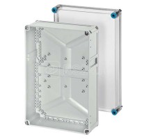 Ящик пустой 300х450х170 с прозр. крышкой IP65 сер. K 0300 HENSEL 60001040