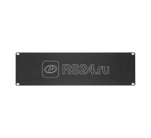 Заглушка 19дюйм 3U черн. TLK TLK-BLNK-3-BK