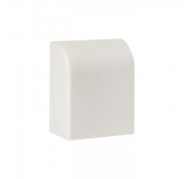 Заглушка 20х10 бел. Plast PROxima (уп.4шт) EKF ecw-20-10x4