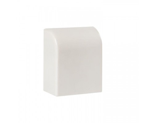 Заглушка 20х10 бел. Plast PROxima (уп.4шт) EKF ecw-20-10x4