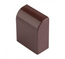 Заглушка 25х16 под темн. дерево Plast PROxima (уп.4шт) EKF ecd-25-16x4