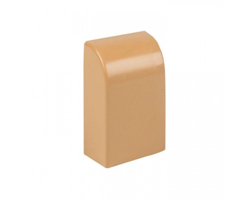 Заглушка 25х25 под свет. дерево Plast PROxima (уп.4шт) EKF ecl-25-25x4