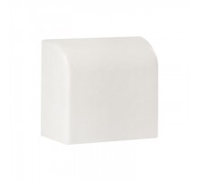 Заглушка 40х25 бел. Plast PROxima (уп.4шт) EKF ecw-40-25x4