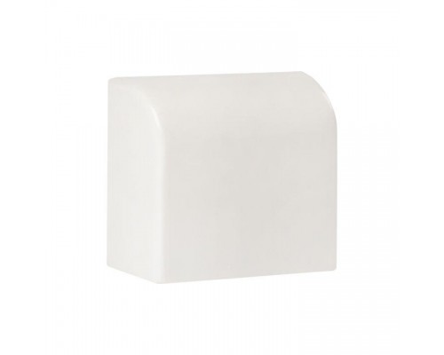 Заглушка 40х25 бел. Plast PROxima (уп.4шт) EKF ecw-40-25x4