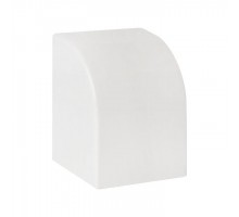 Заглушка 40х40 бел. Plast PROxima (уп.4шт) EKF ecw-40-40x4