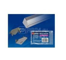 Заглушка UFE-C03 SILVER (серебр.) (уп.2шт) Uniel 07753