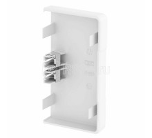 Заглушка торцевая кабель-канала Rapid 45-2 53х100мм GK-E53100RW ПВХ бел. OBO 6113110