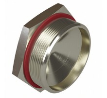 Заглушка взрывозащищенная Ex d e GAS 3/8дюйм никелированная латунь IP66/67/68 DKC EXD6050-G38SB